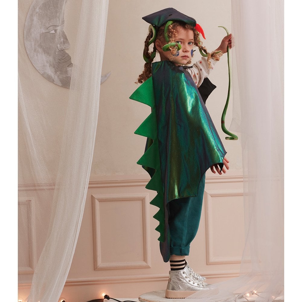 Meri Meri Drago costume cangiante 3-6 anni