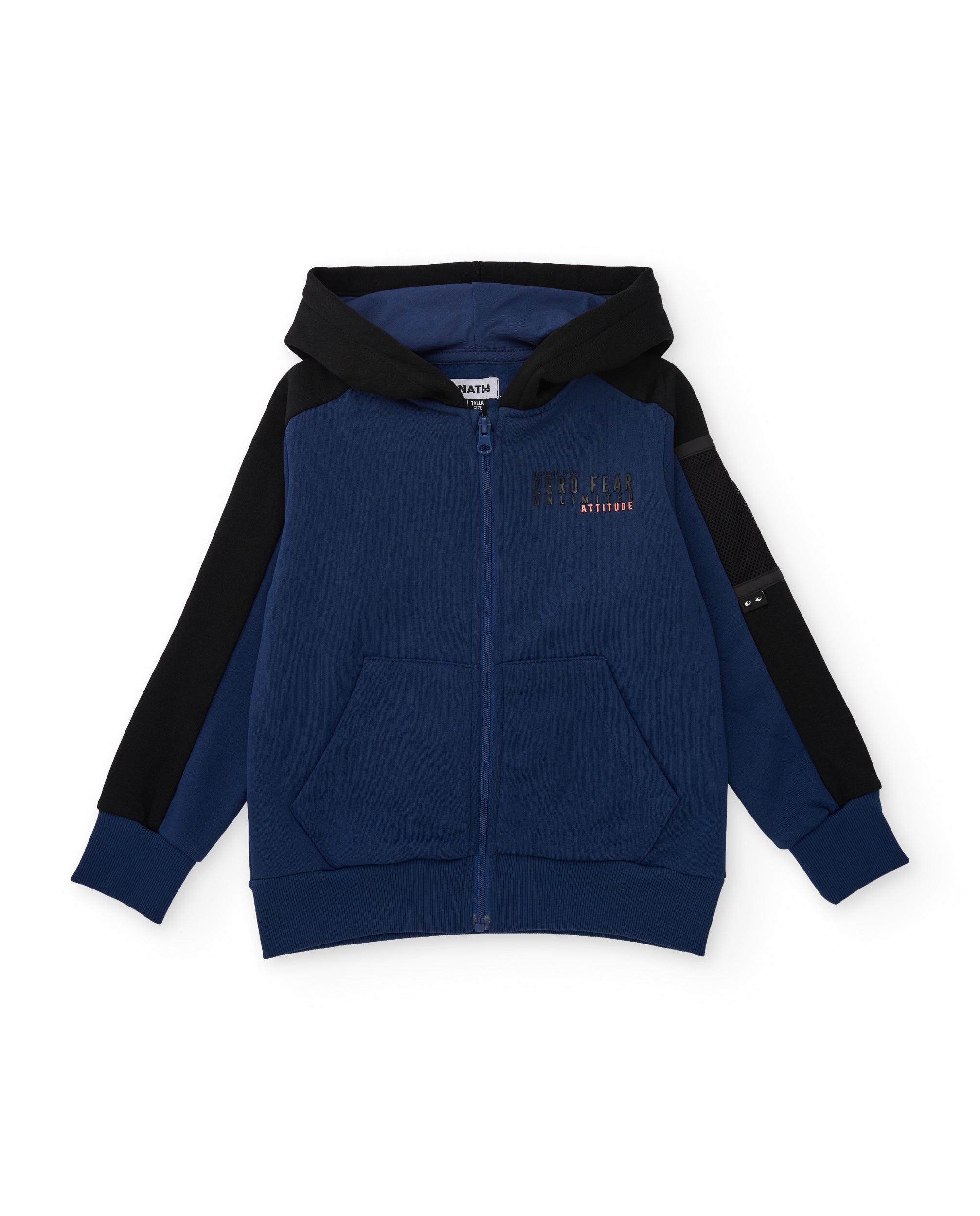 Tuc tuc Artic Nomads felpa bimbo blu navy con cappuccio