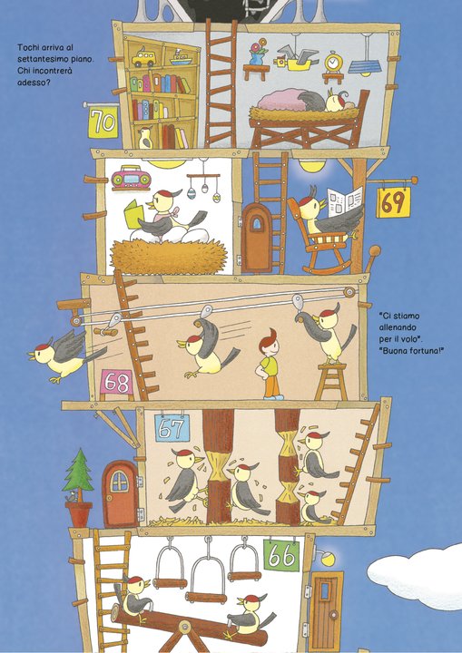 L'Ippocampo La Casa a 100 Piani libro bambini 3-6 anni