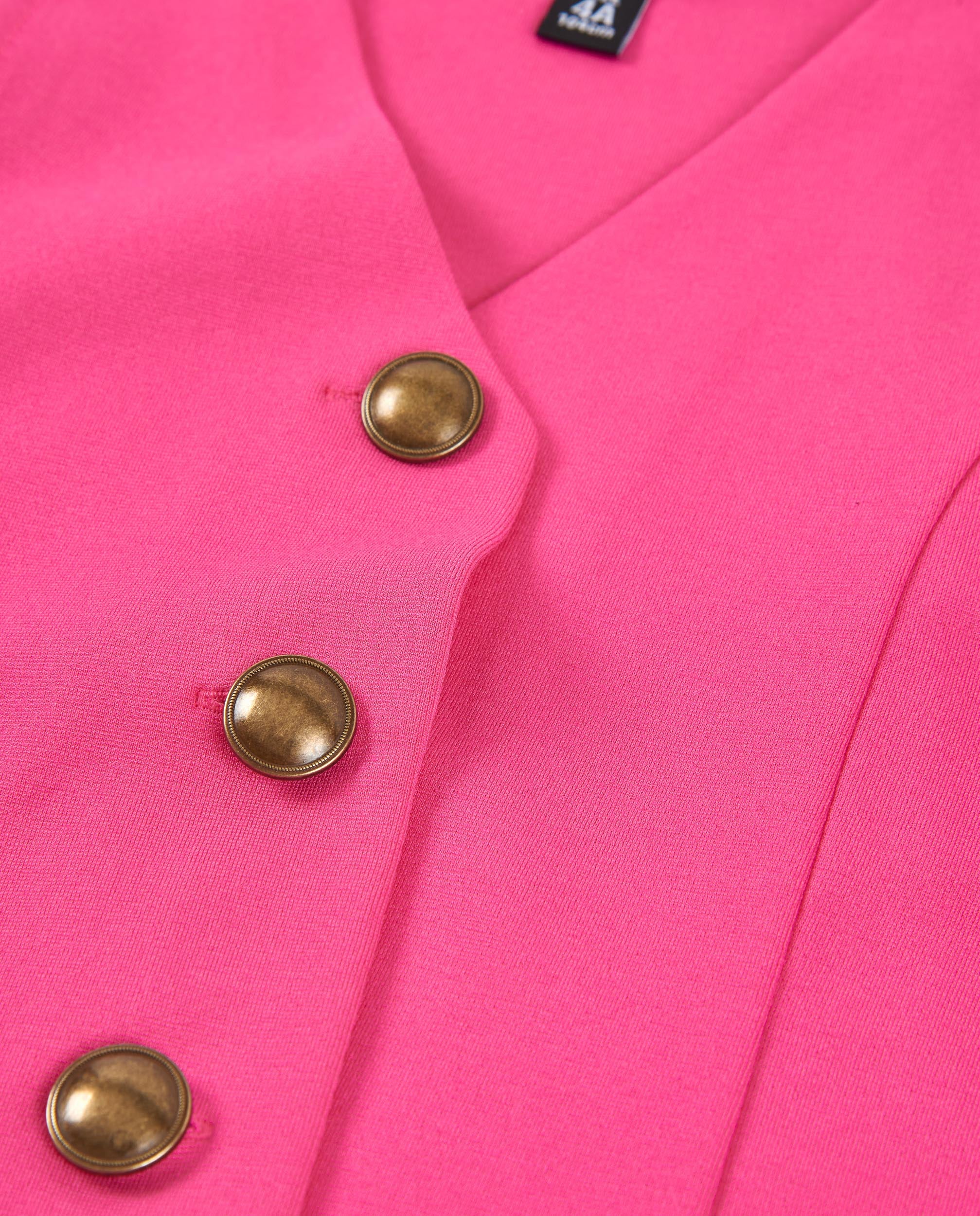 Tuc Tuc gilet bambina fucsia bottoni maglia