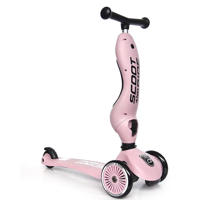Scoot and Ride Highwaykick 1 monopattino rosa 2in1