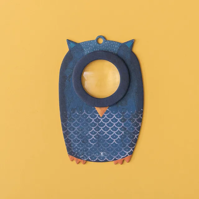 Londji Big Eye OWL lente caleidoscopio gufo cartone