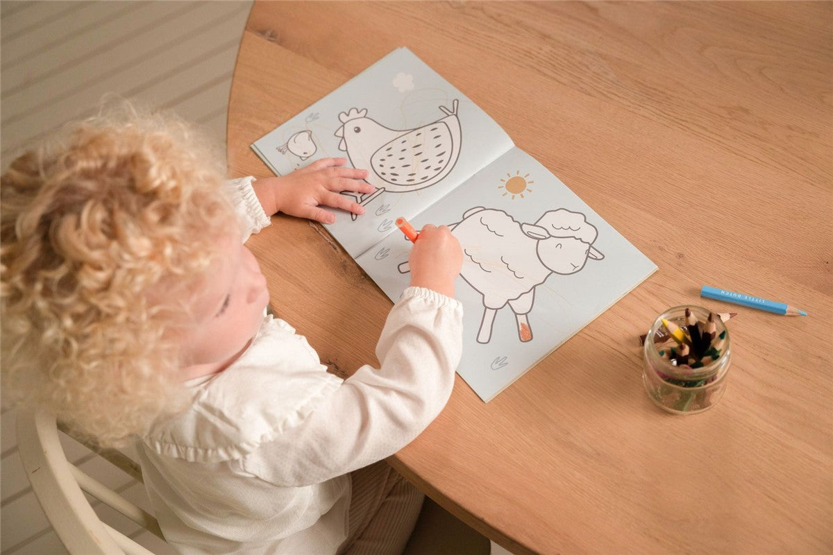 Little Dutch Little Farm libro da colorare 24 pagine fattoria
