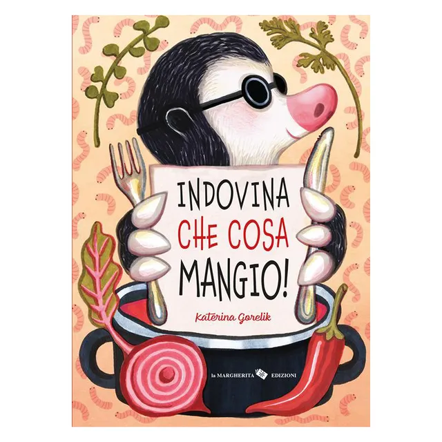 La Margherita Indovina cosa mangio libro con alette 3-6 anni