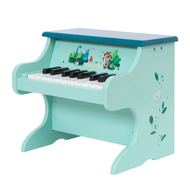 Moulin Roty Dans la Jungle Piano in Legno Meccanico