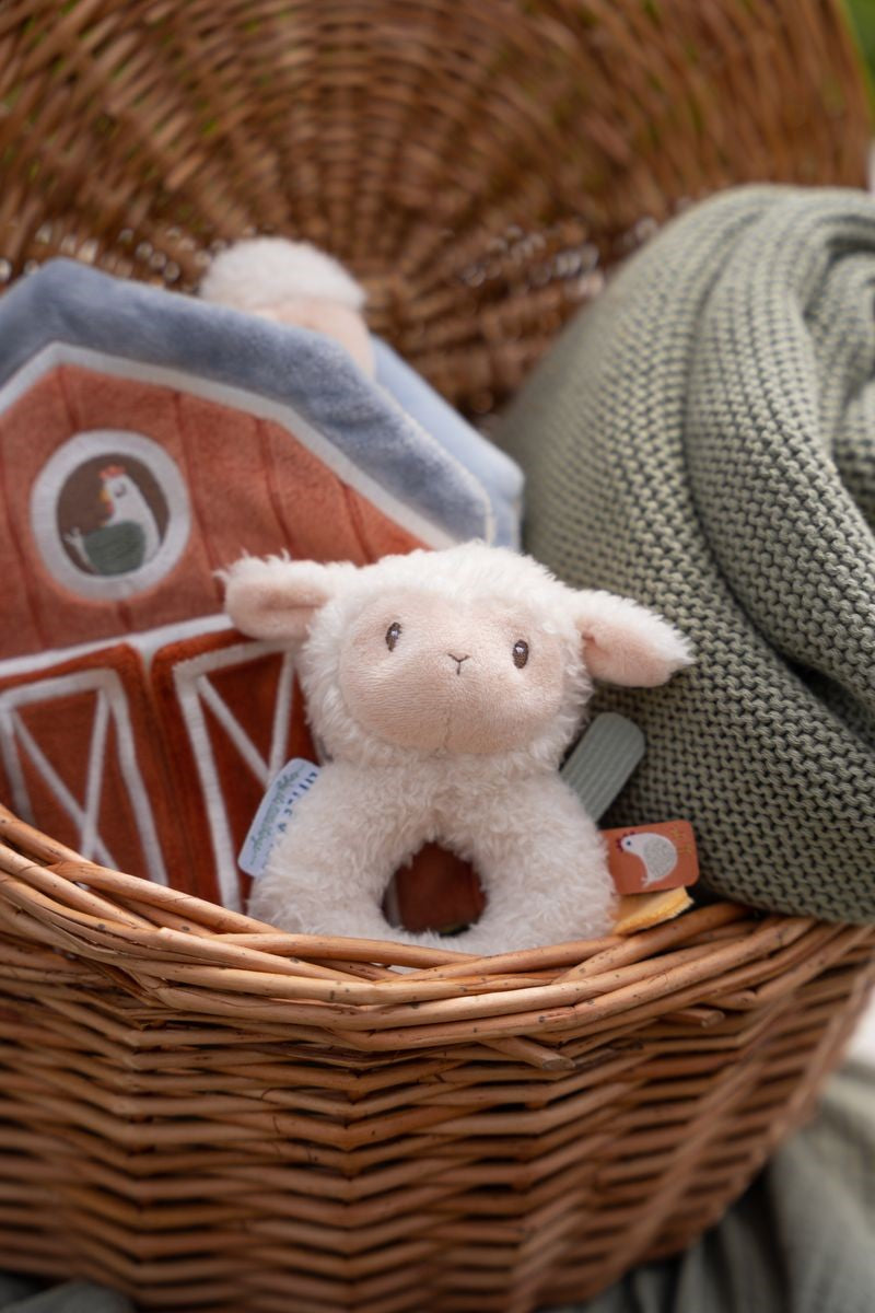 Little Dutch sonaglio anello pecora neonato cotone