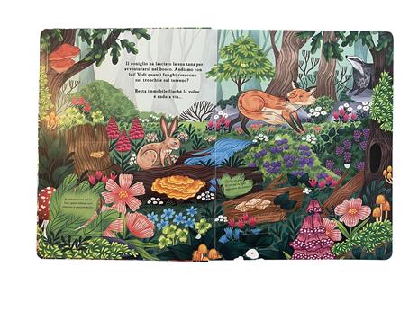 Emme Edizioni Chi si nasconde nella foresta? libro con alette rigido
