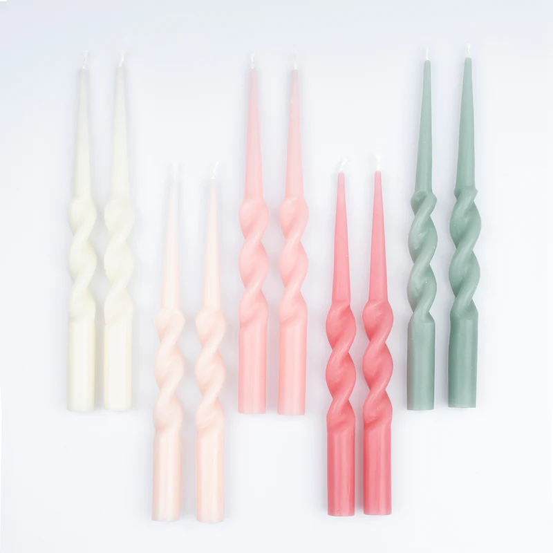 Meri Meri Liberty Wharfedale Candele Intrecciate 10 Pezzi