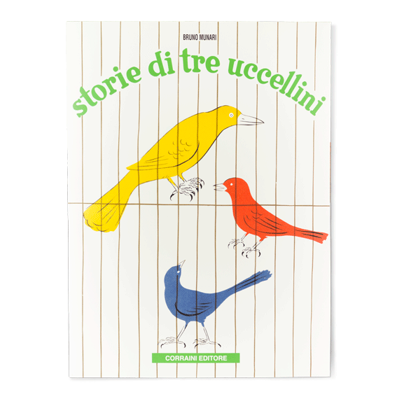 Corraini Storie di tre uccellini libro Bruno Munari