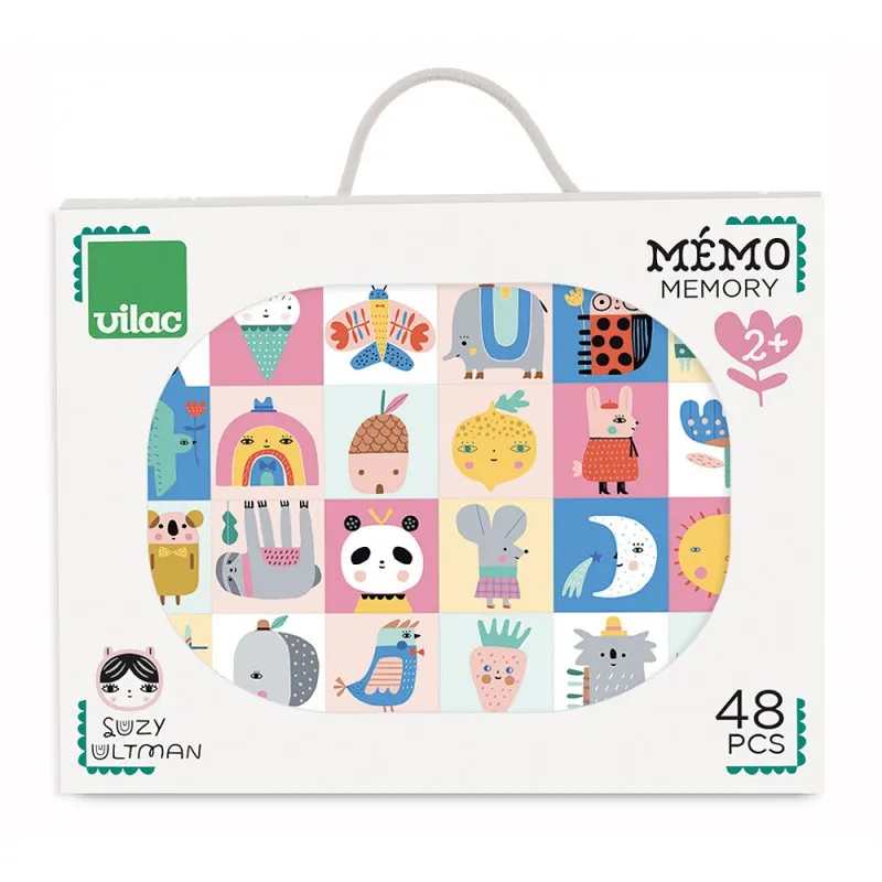 Vilac Suzy Ultman memory legno 24 coppie