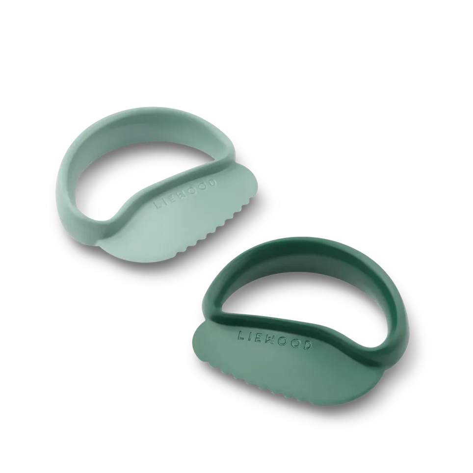 Liewood set 2 coltelli bambini sicuri River Mint morbide