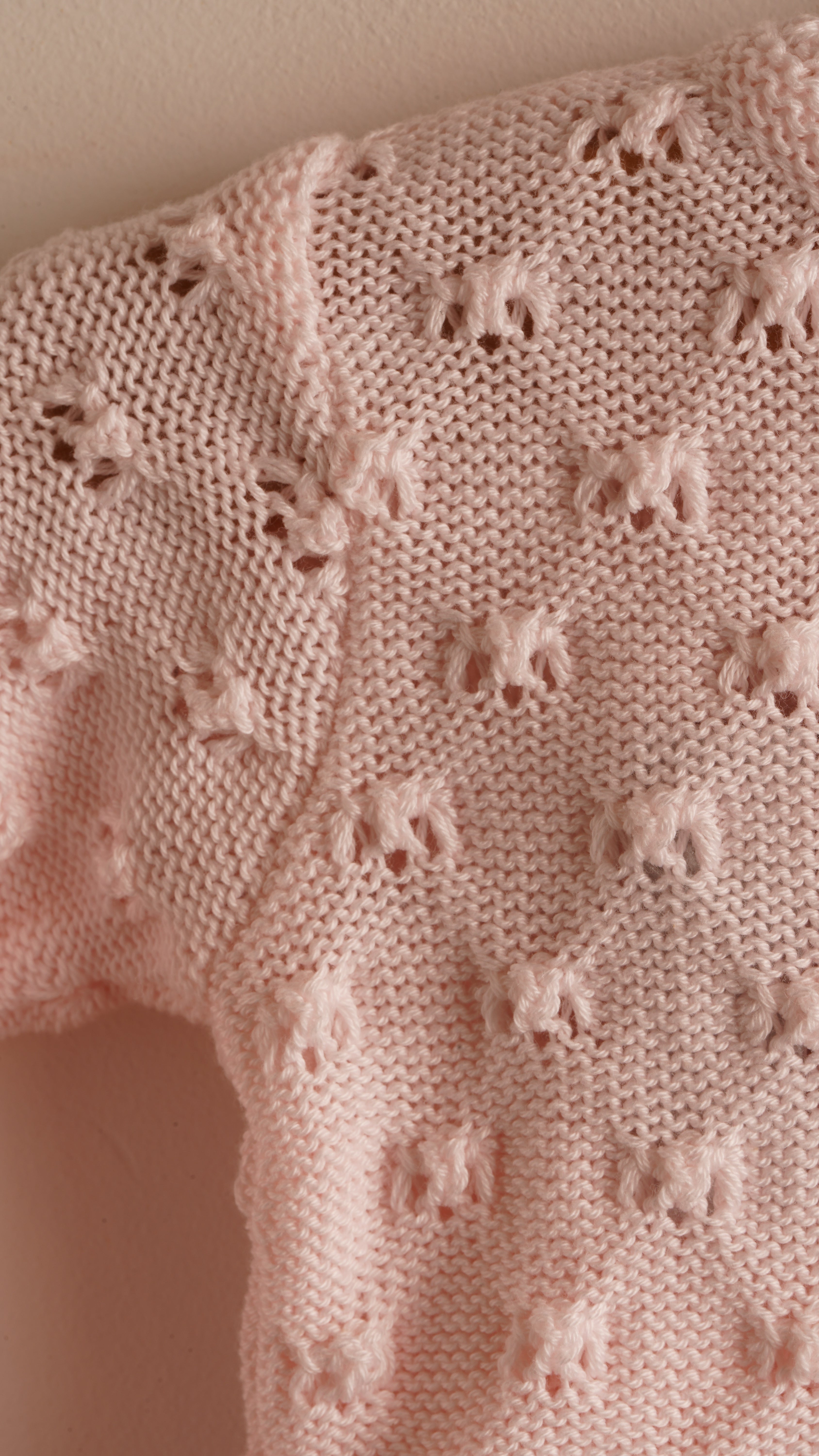 Mebi completo neonato 1 mese rosa maglia cotone