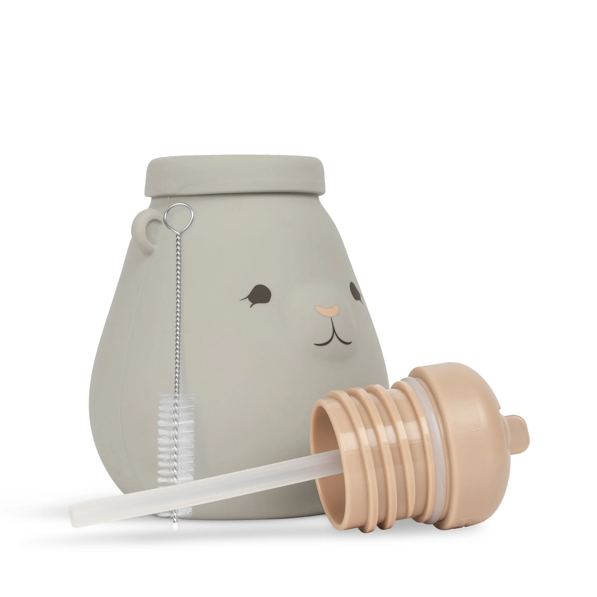 Konges Slojd Teddy borraccia silicone 400 ml whale