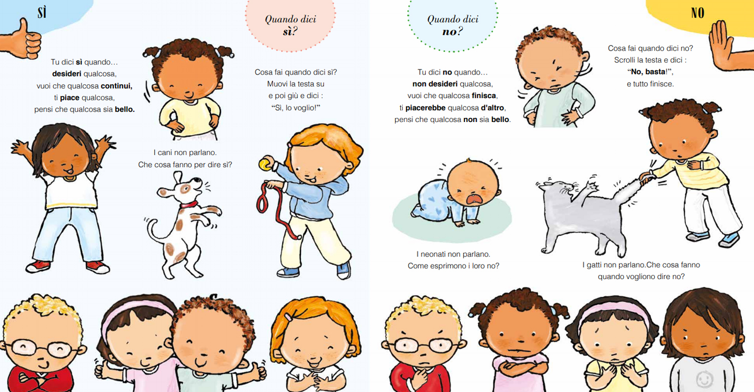Clavis Si e No Si puo fare libro bambini 3+ copertina rigida