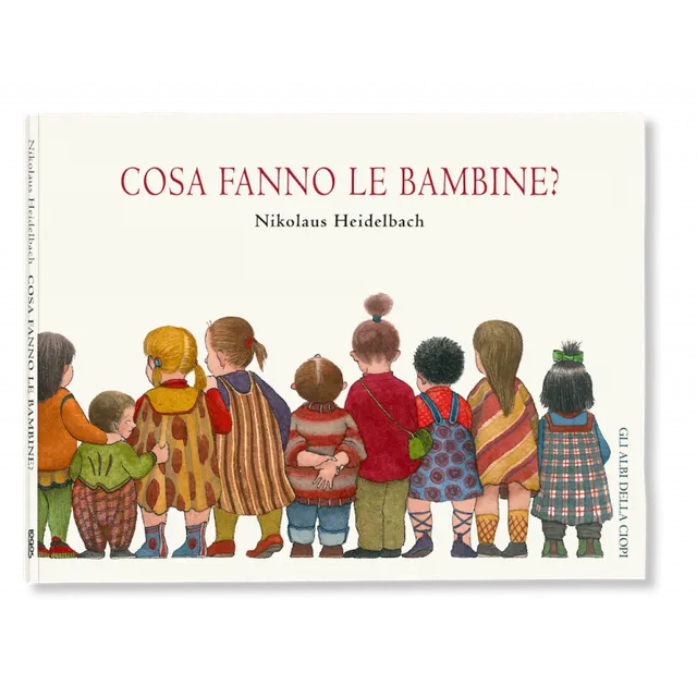 Nikolaus Heidelbach Cosa fanno le bambine? libro illustrato tedesco
