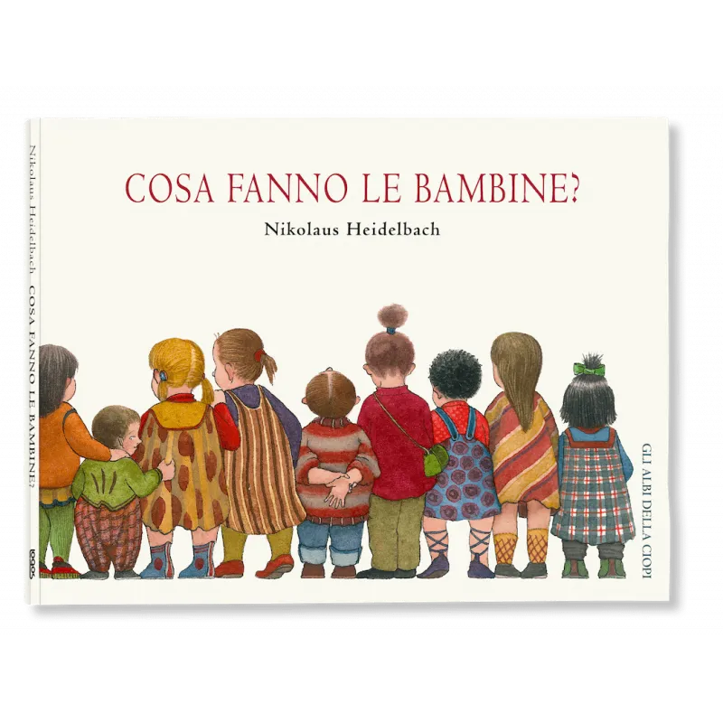 Nikolaus Heidelbach Cosa fanno le bambine? libro illustrato tedesco