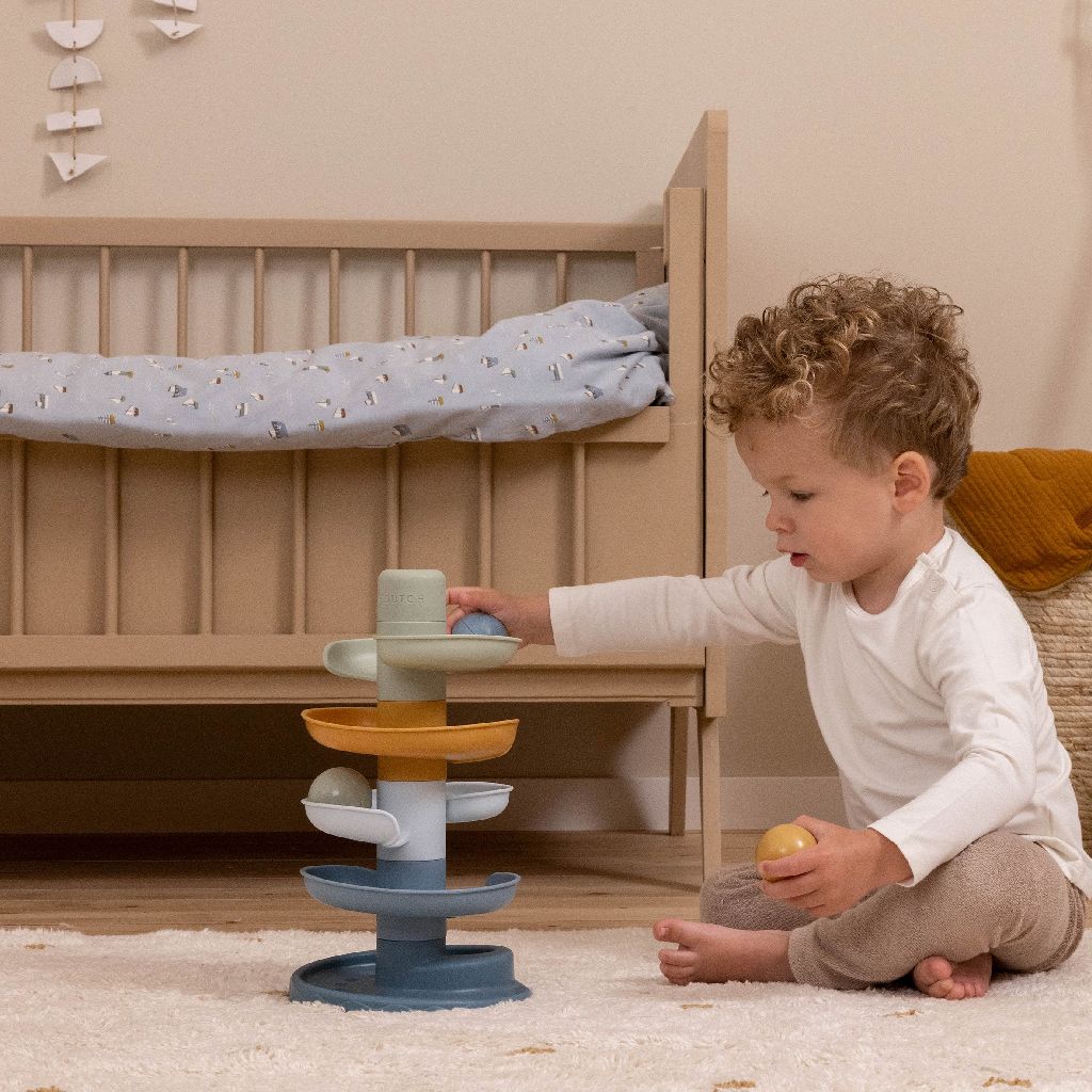 Little Dutch Torre scivolo a spirale gioco biglie vintage