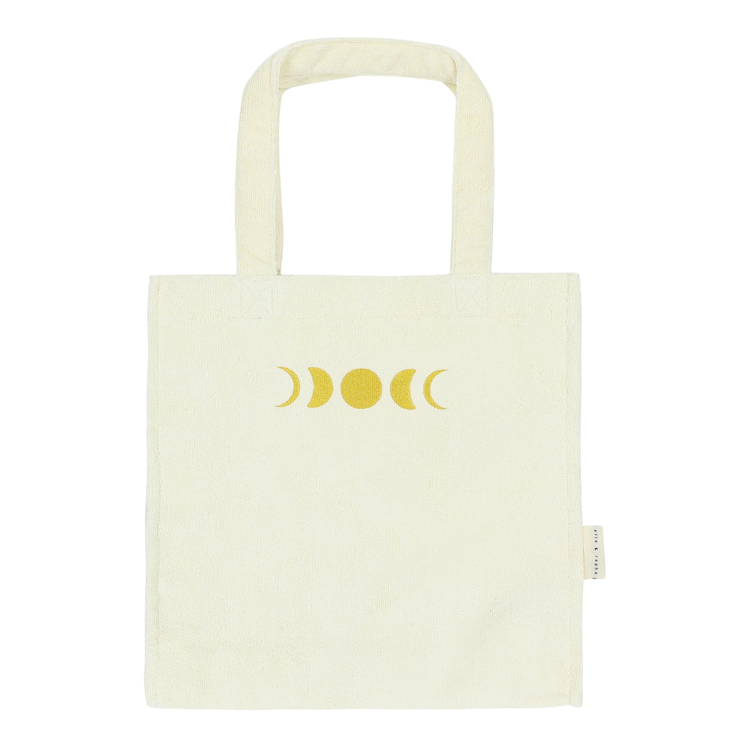 Ella and Rapha Full Moon borsa bianca spugna
