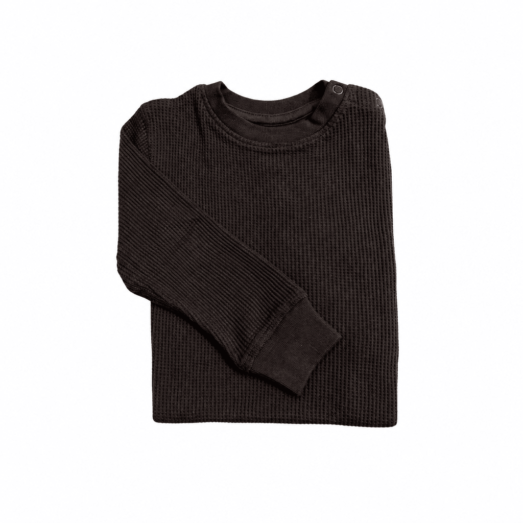 Slugs & Snails Waffle Maglia Carbone 8-10 anni cotone bio