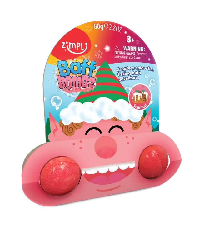 Zimpli Kids Xmas Elf bombe da bagno 2x35 g