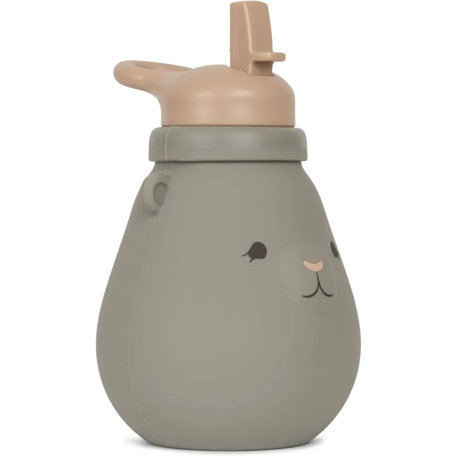 Konges Slojd Teddy borraccia silicone 400 ml whale