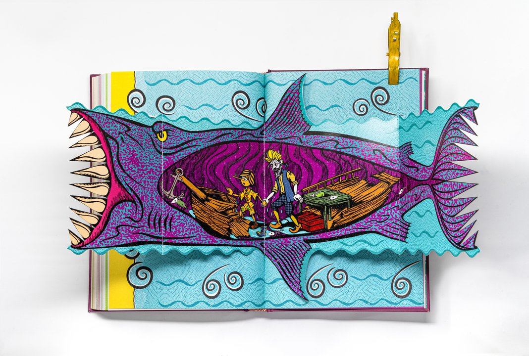 MinaLima Pinocchio libro interattivo cartonato 288 pagine