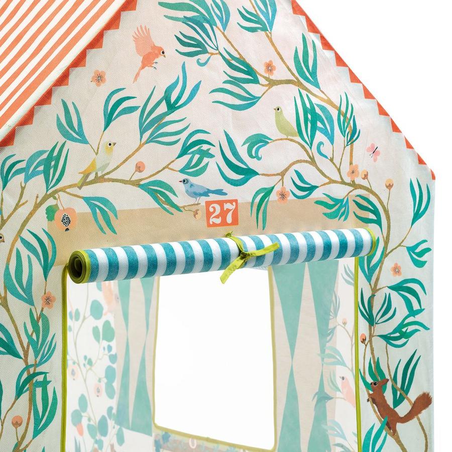 Djeco Il Giardino tenda gioco 105 cm con finestre