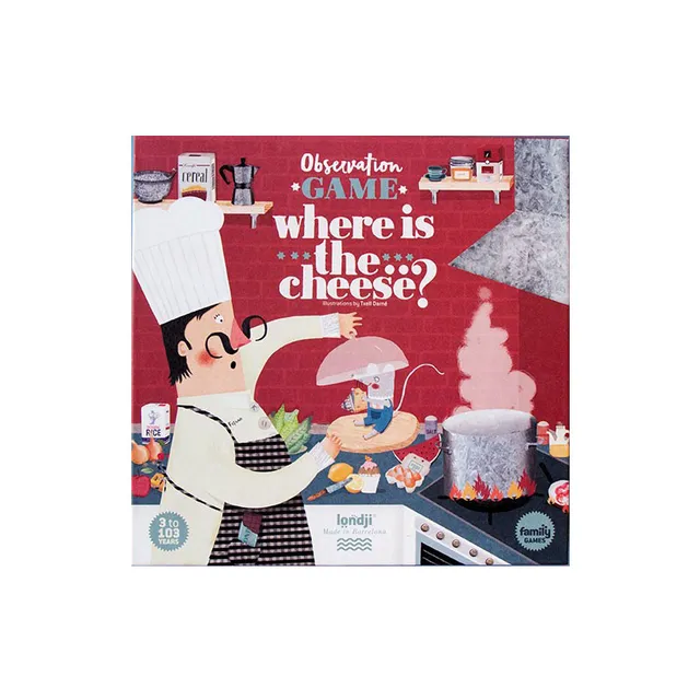 Londji Where Is The Cheese FG010U gioco da tavolo cucina