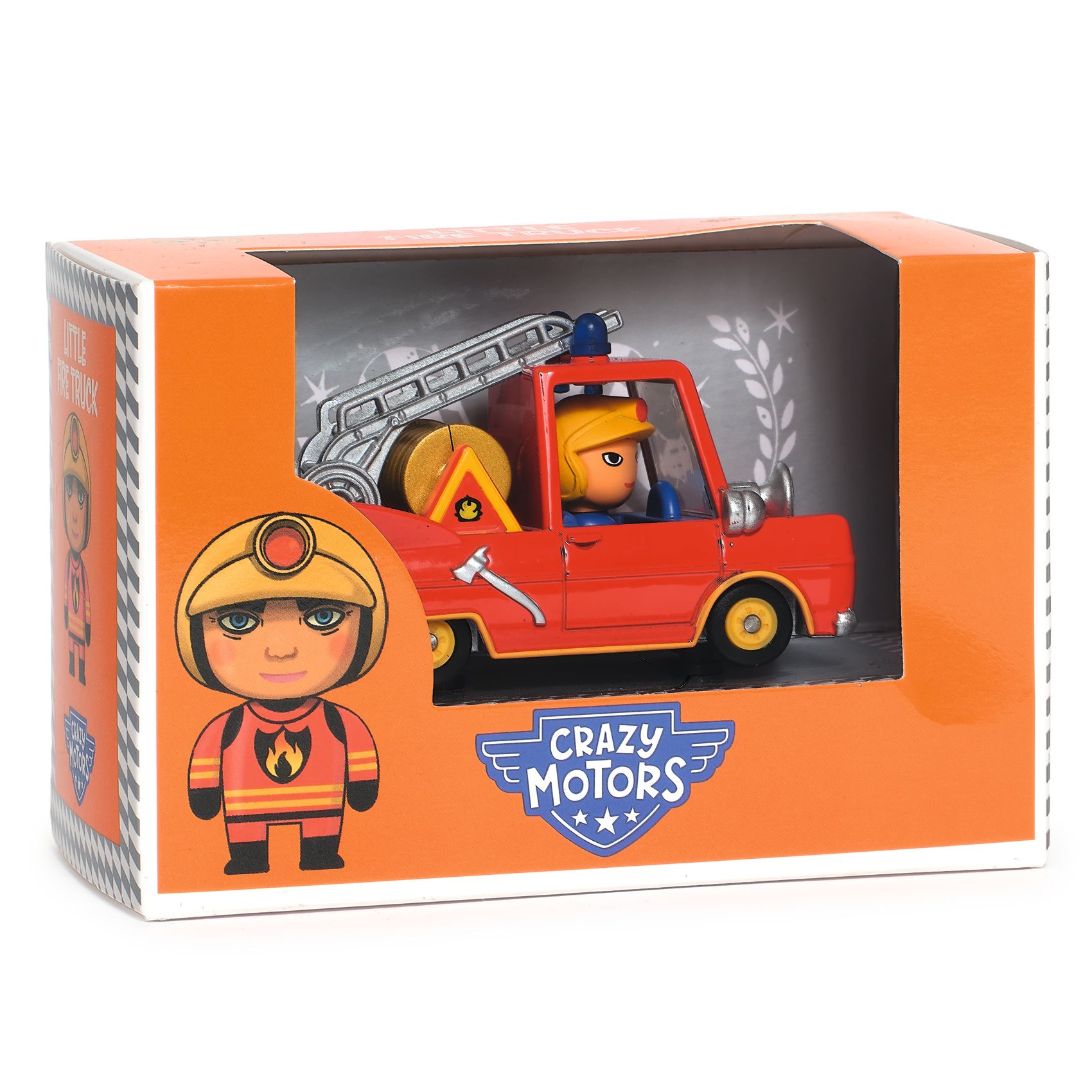 Djeco Crazy Motors Little Fire Truck mini auto pompieri