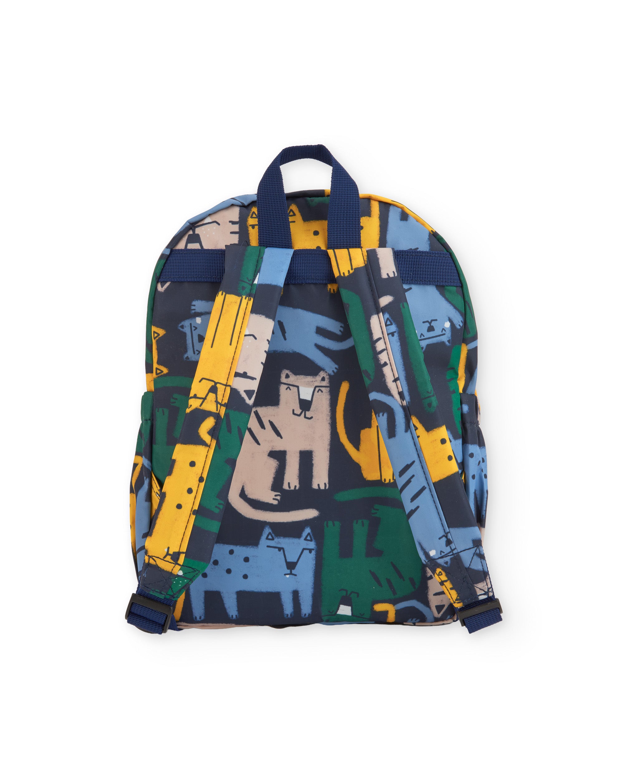 Tuc Tuc zaino bambino blu stampa tigre