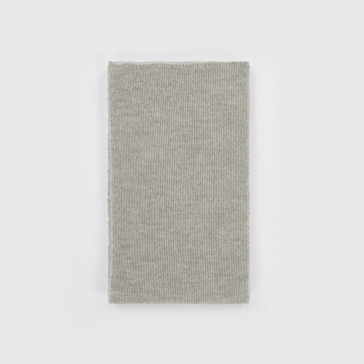Kico Label Sciarpa in Lana Merino Bimbi da 1 Anno Taupe