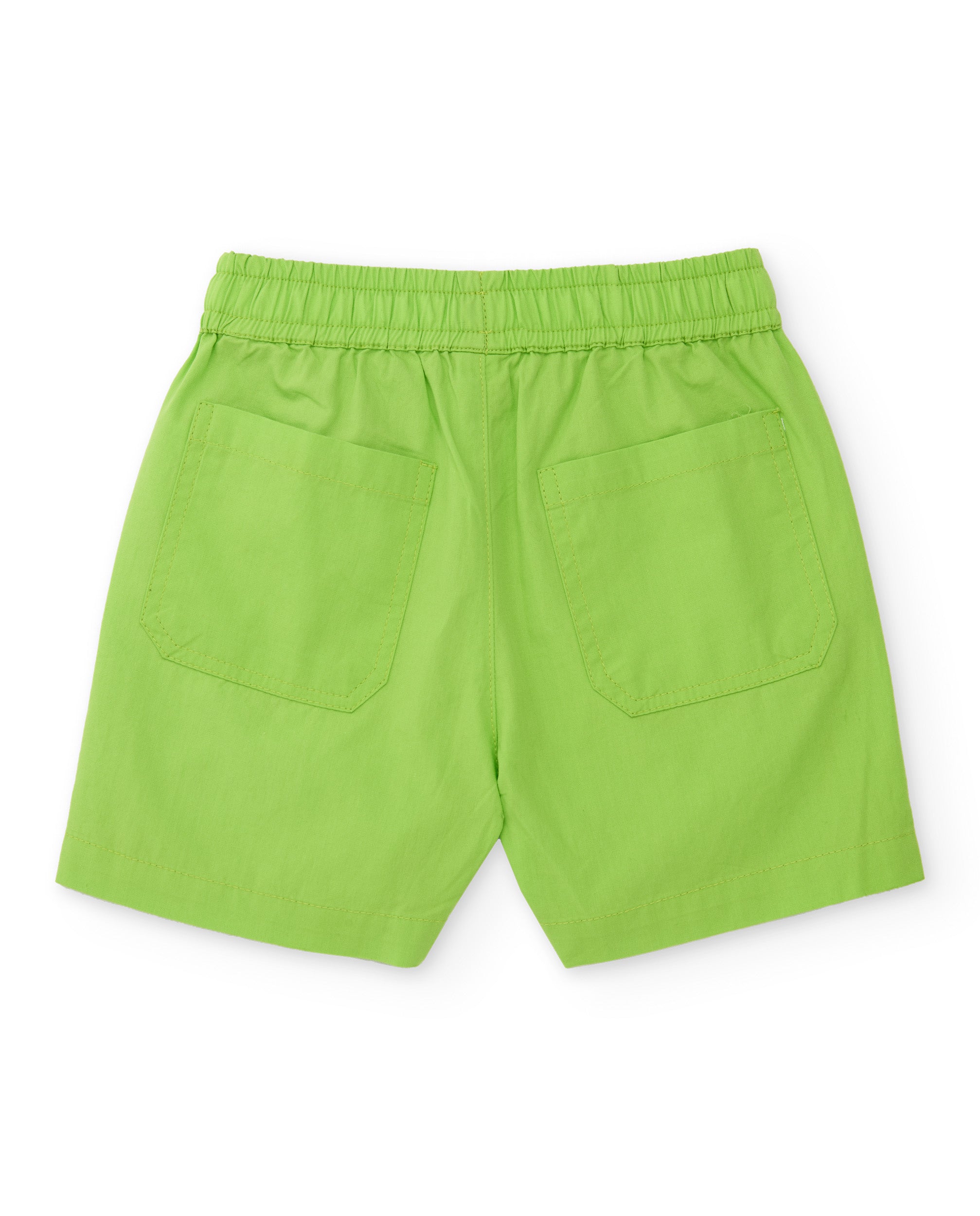 Tuc Tuc bermuda bimbo verde tasche e coulisse