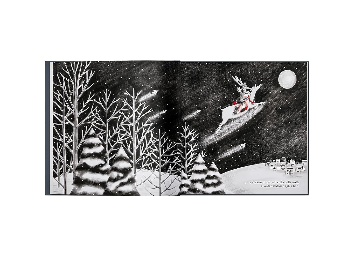 Nord-Sud Ollie e la Renna libro Natale 32 pagine 3-6 anni