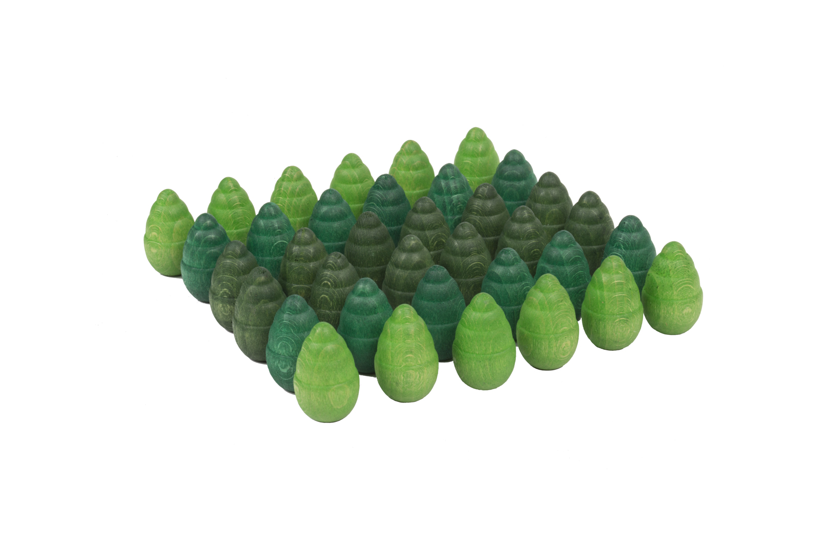 Grapat Mandala Alberi Verdi gioco legno 36 pezzi verde