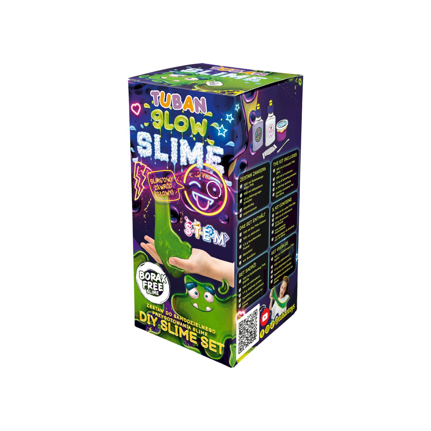 Tuban Slime Glow in the Dark kit fai da te