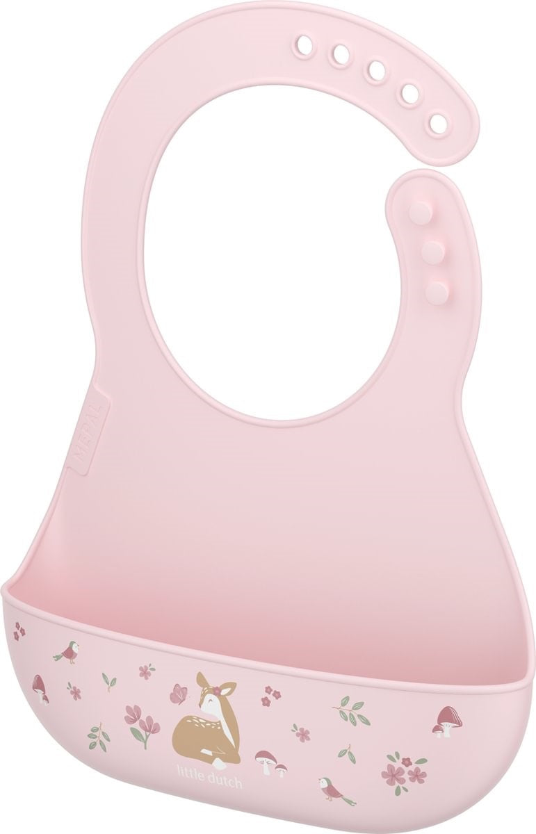 Little Dutch Fairy Garden bavaglino silicone con tasca