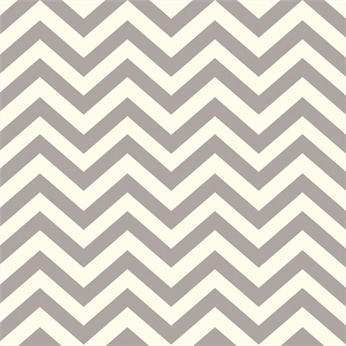 Birch Fabrics Elk Grove Knits Skinny Chev Shroom tessuto cotone grigio