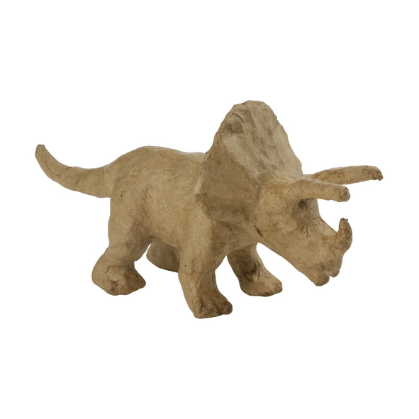 Décopatch Triceratopo figura cartapesta da decorare 27 cm
