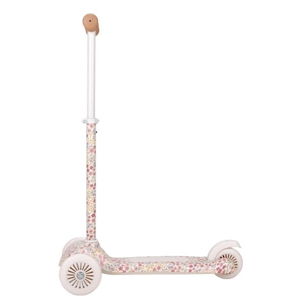 Little Dutch monopattino 3 ruote bianco fiori 2-6 anni