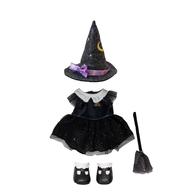 Olli Ella Dinkum Dolls Spellbound Vestito Strega 35 cm
