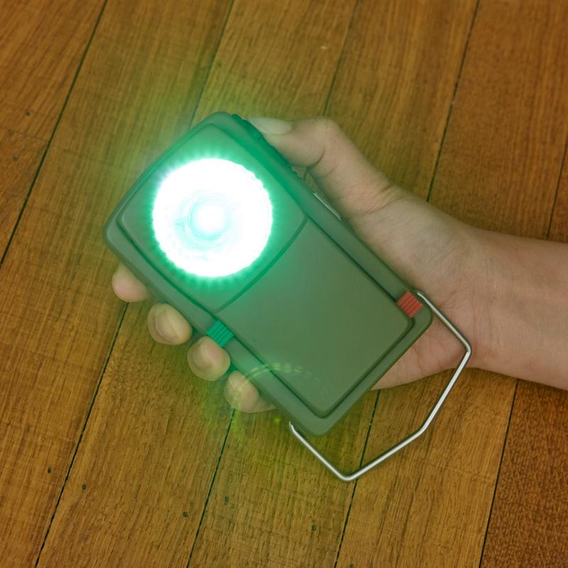 Huckleberry Morse Code Light torcia metallo con filtri