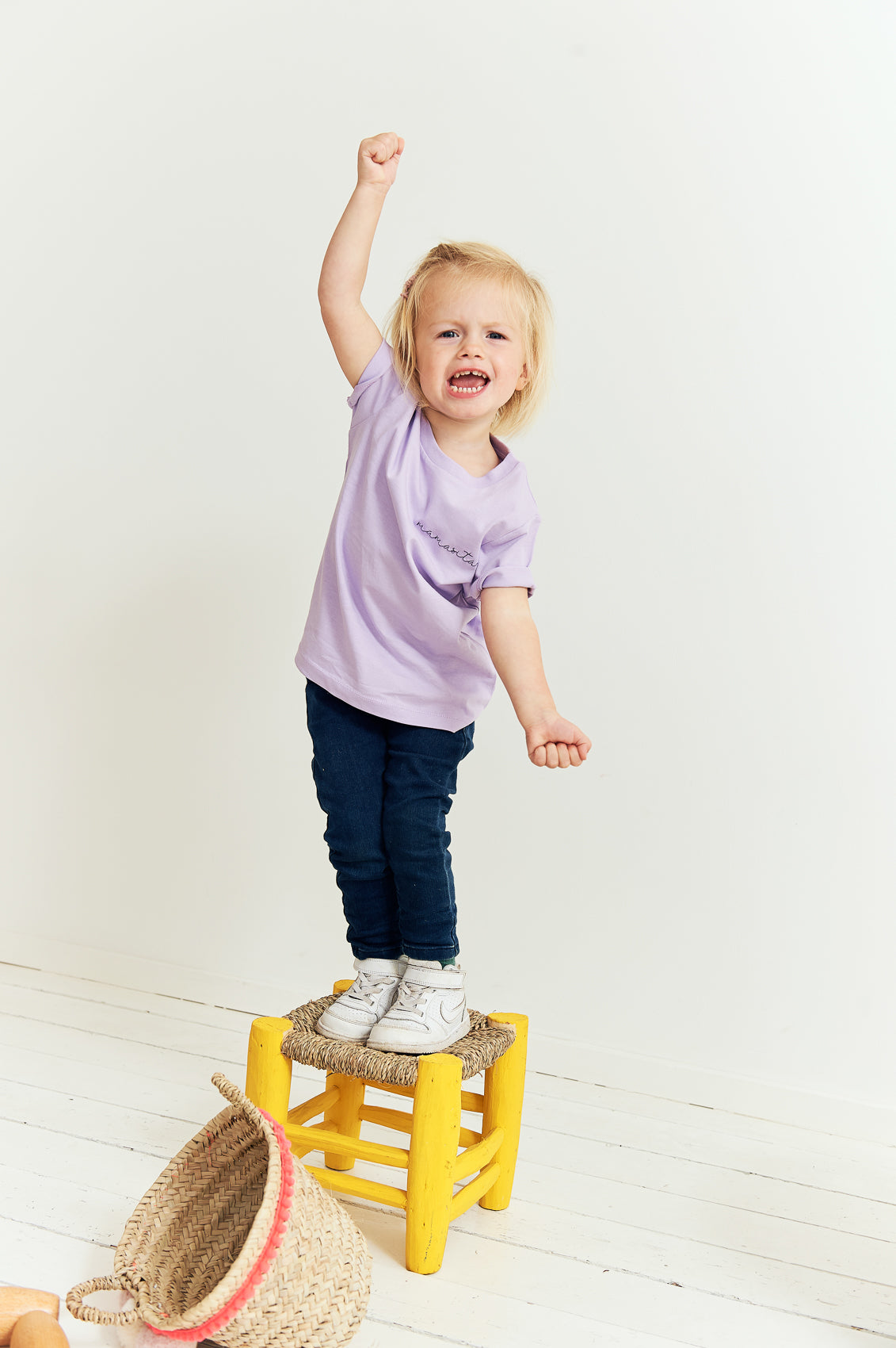 Ella and Rapha Mamasita t-shirt lilla 3-4 anni cotone