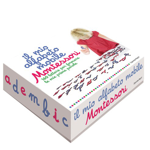 L'Ippocampo Montessori alfabeto mobile 160 lettere