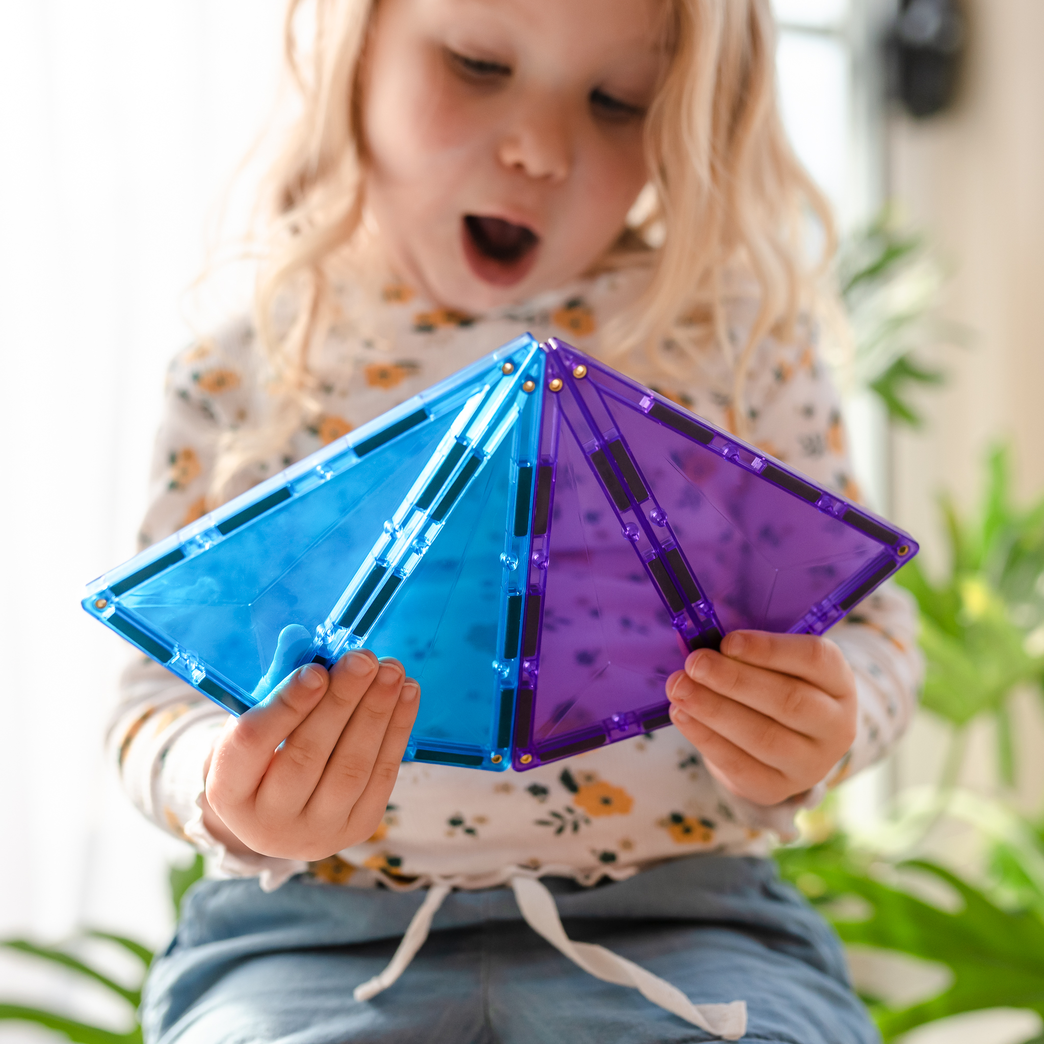 Connetix Geometry Pack costruzioni magnetiche 30 pezzi