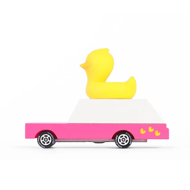 Candylab Duckie Wagon macchinina legno 8,9 cm