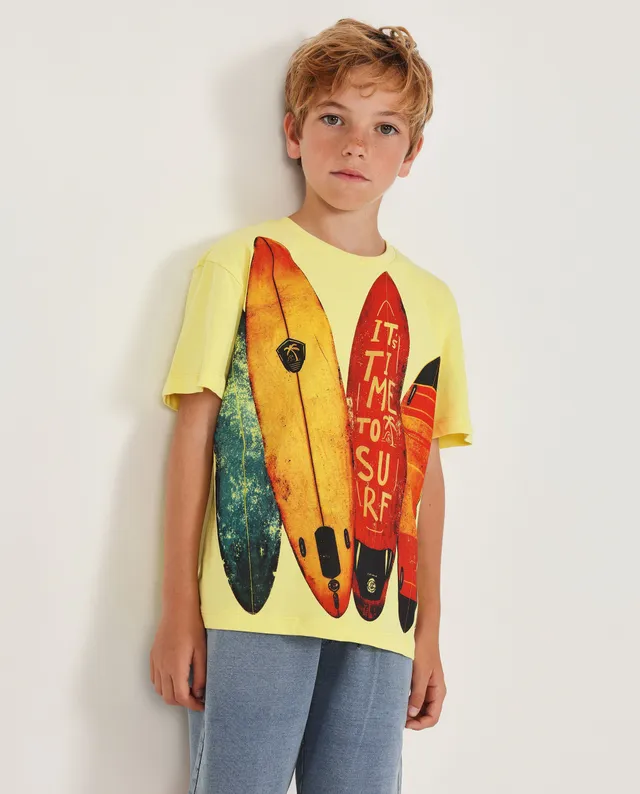 Tuc Tuc maglietta bambino gialla surf