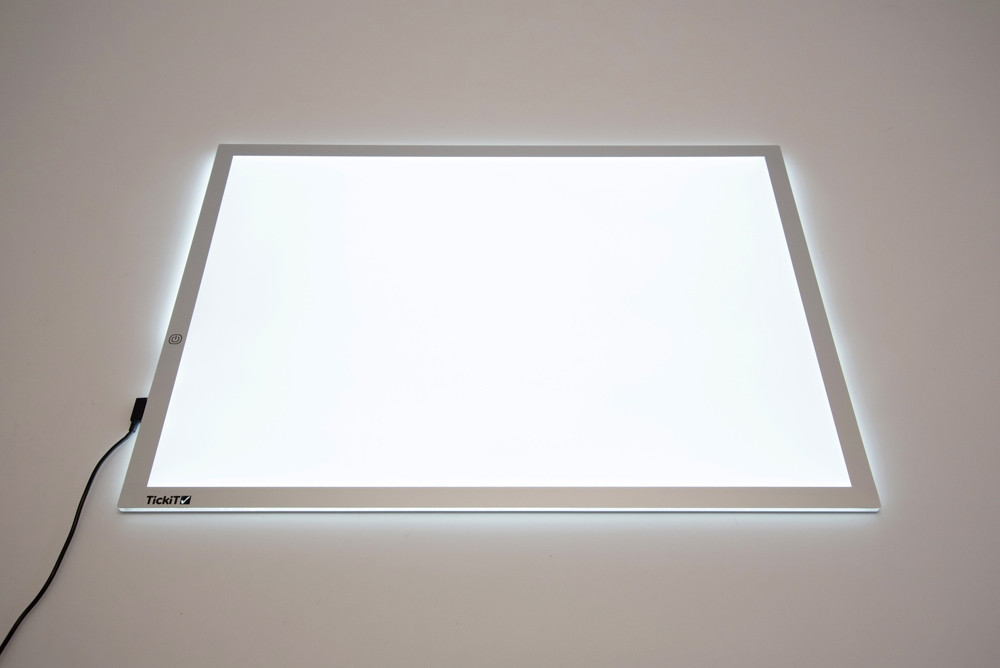 TickiT A2 tavola luminosa LED 3 livelli di luce