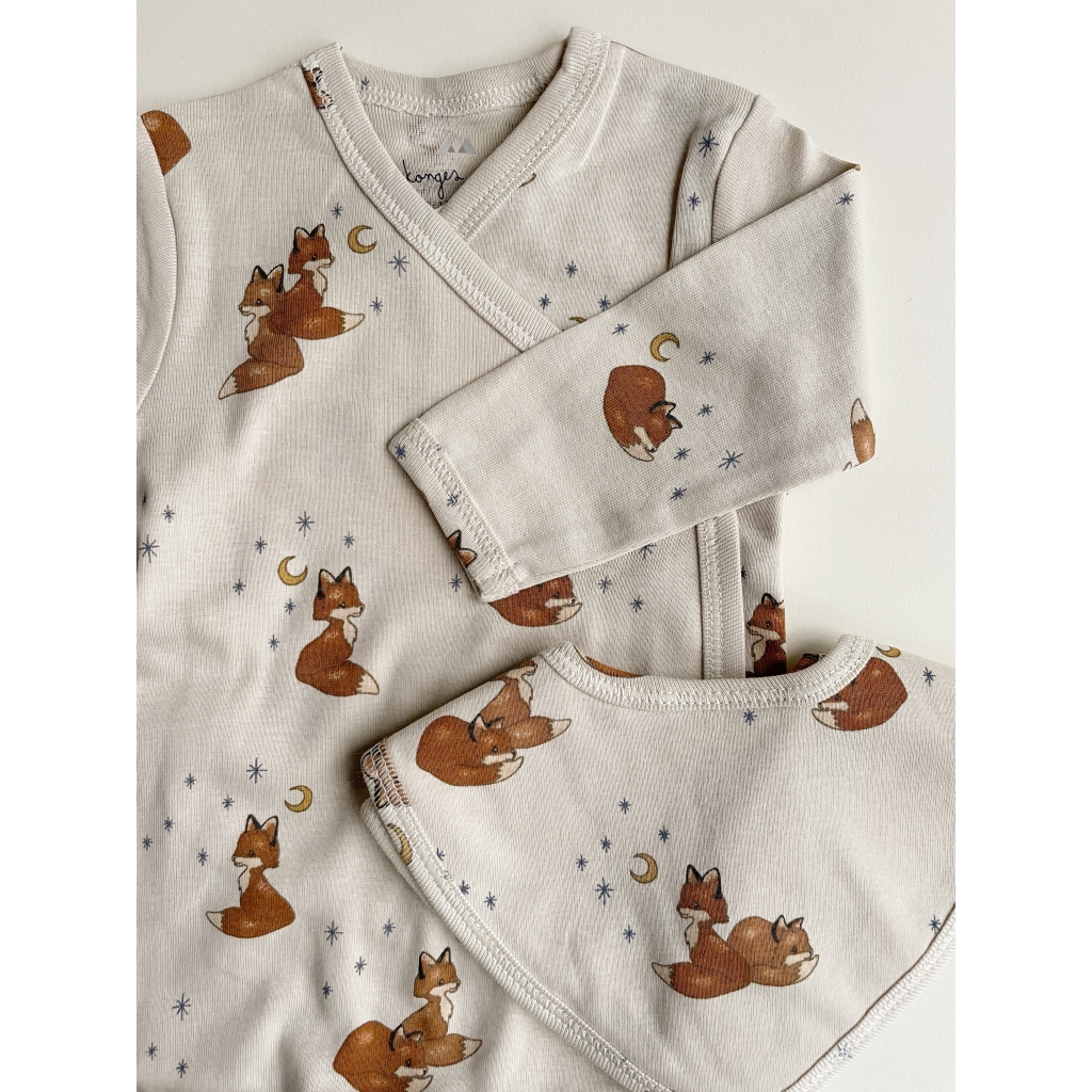 Konges Sløjd Foxie Tutina Kimono Cotone Bio