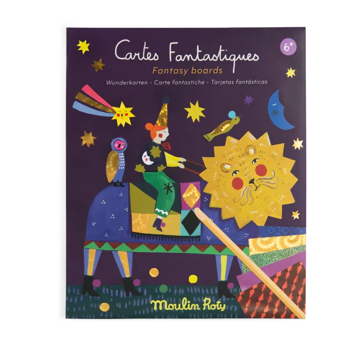 Moulin Roty Les Comètes Filantes carte fantastiche 6 carte