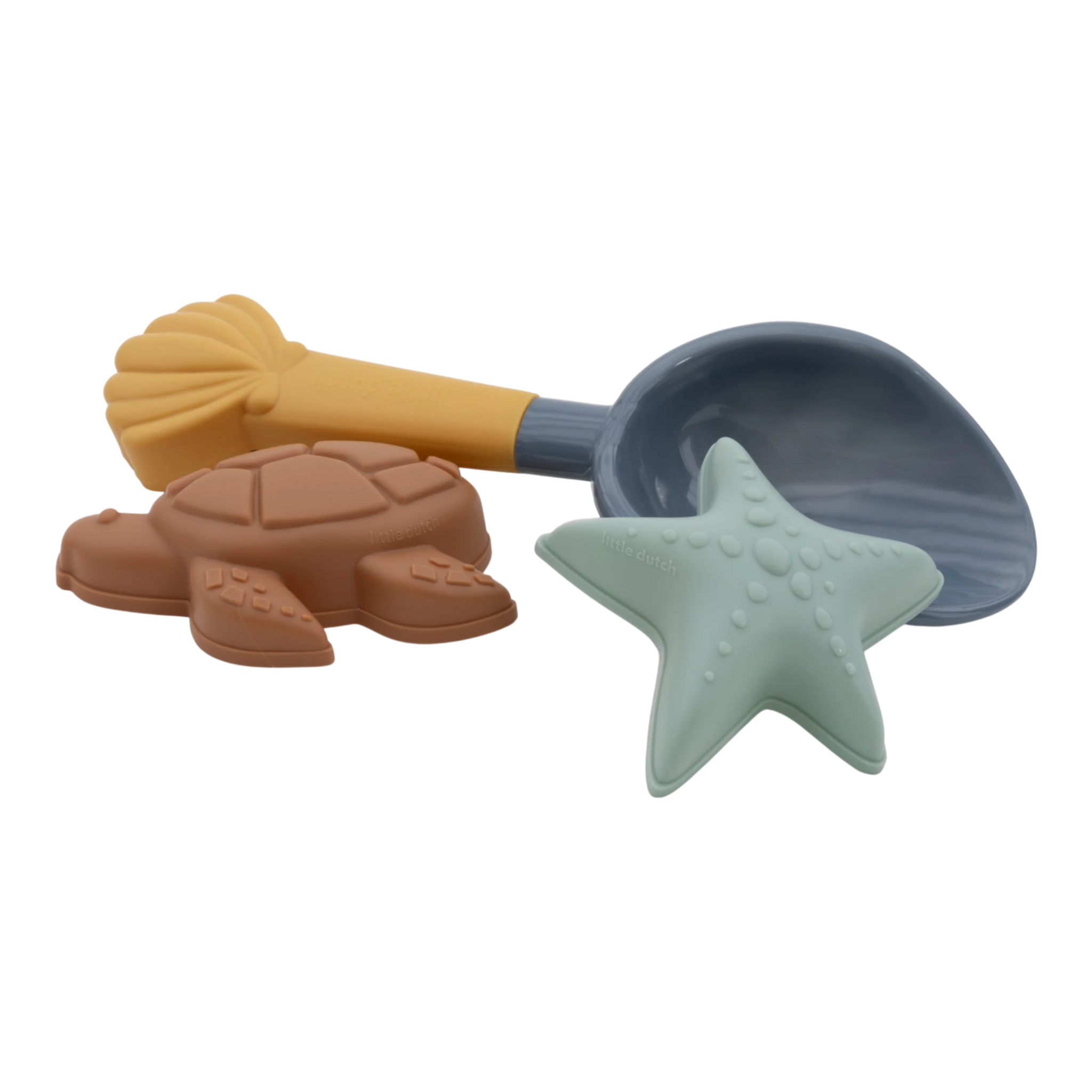 Little Dutch Ocean set spiaggia 3 pezzi paletta formine